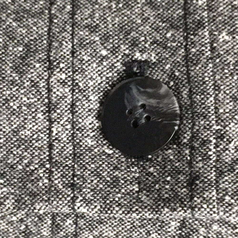 Pendleton black wool silk tweed blazer lined jacket classic 6 - Picture 6 of 8